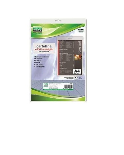 PORTA AVVISI PVC A4