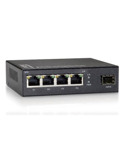 LEVELONE GEU-0521 - SWITCH 5-PORTE GIGABIT, 1x SFP