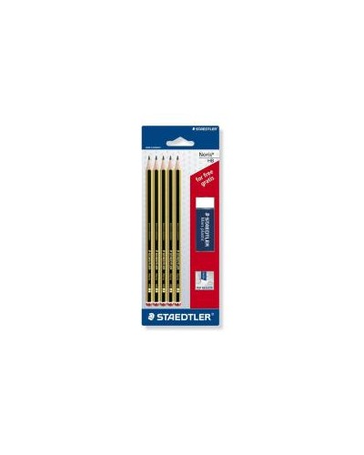 SET5MATITE GRAFITE NORIS HB 1GOMMA