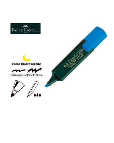 CF10EVIDENZIATORE TEXT48 AZZURRO