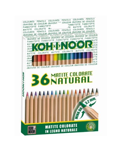 ASTUCCIO MATITE COLORATE NATURAL