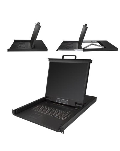 CONSOLE KVM PER RACK 8X VGA 19  1U