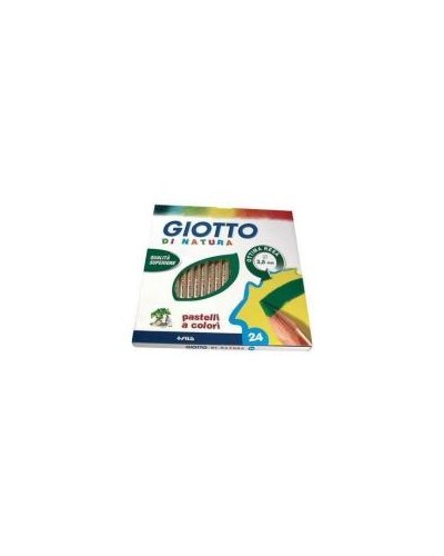 CF24PASTELLO GIOTTO DI NATURA ASSOR