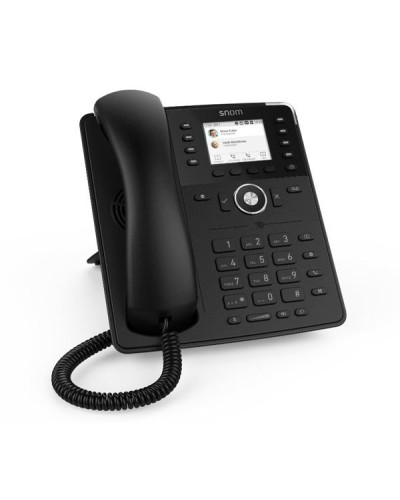 TELEFONO SNOM D735 W/O PS BLACK