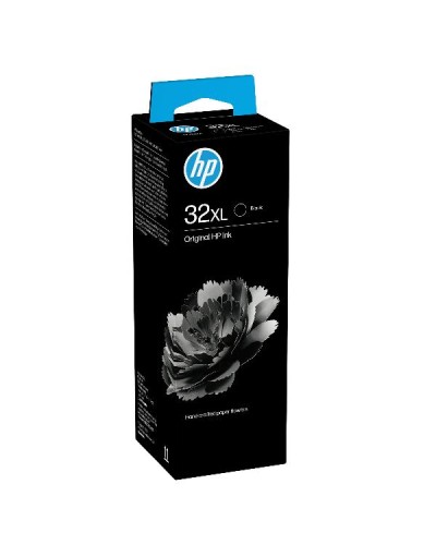 Flacone di inchiostro nero originale HP 32XL da 135 ml
