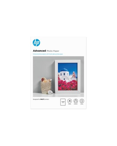 GLOSSY PHOTO PAPER 250 G/M - 25 SHT