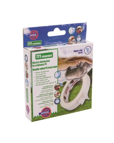 NASTRO BIADESIVO EURO 771 19MMX5MT