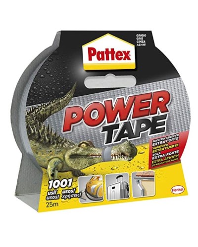NASTRO POWER TAPE GRIGIO 50MMX25M