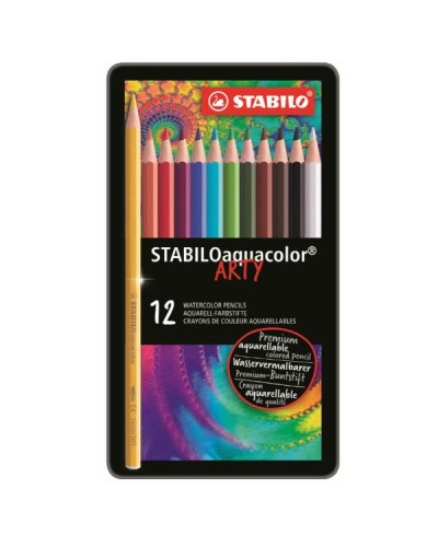 AST12 STABILO AQUACOLOR SCAT MET