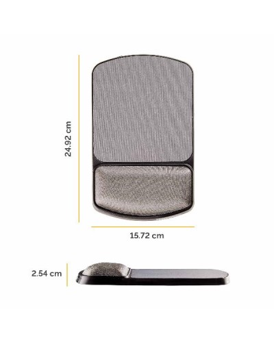 Mousepad e poggiapolsi regolabili in altezza Premium Gel