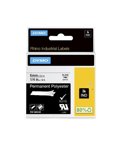 D1 RHINOPRO - NASTRO POLIESTERE PERMANENTE RHINO