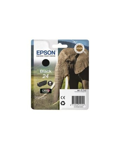 CARTUCCIA NERA SERIE 24 ELEFANTE