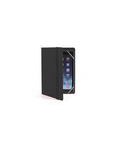 UNITAB - Custodia universale a libro con banda di chiusura elastica compatibile con i Tablet fino a 8" dimensione display