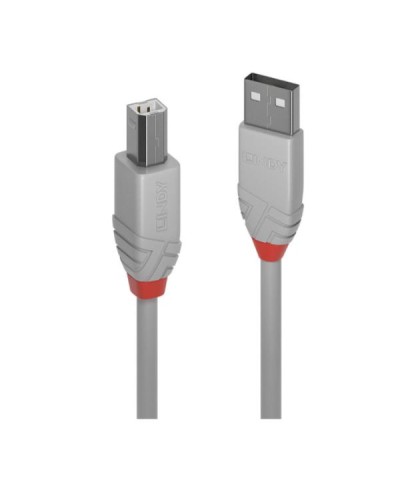 CAVO USB 2.0 TIPO A/B GRIGIO  3M