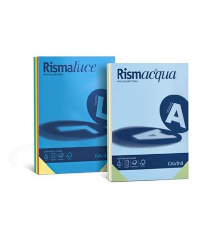 RISMALUCE mix – A3 - 8 Colori - 200g/m2 - 125fogli