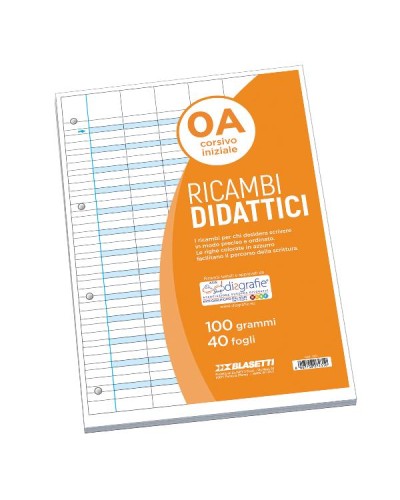 RICAMBI DIDATTICI A4 0A 40FF 100GR