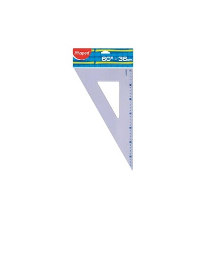 Maped - Squadra in polipropilene 60 gradi cm 36