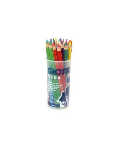 CF24BARATTOLO PASTELLI GIOTTO MEGA