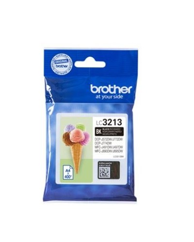 Cartuccia inchiostro Nera Brother LC3213BK