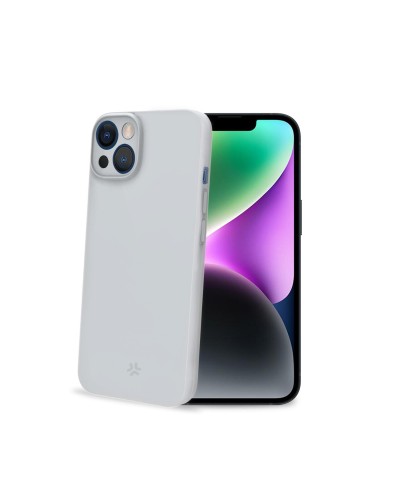 SPACE - Cover morbida super sottile in TPU colore bianco compatibile con Apple iPhone 15 [IPHONE 15 CASES]