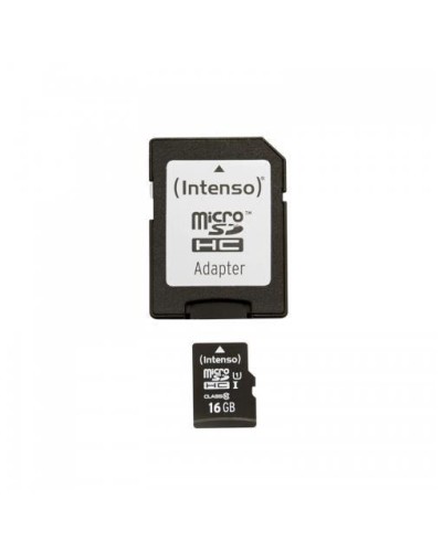 MICRO SD CON ADATTATORE 16GB UHS