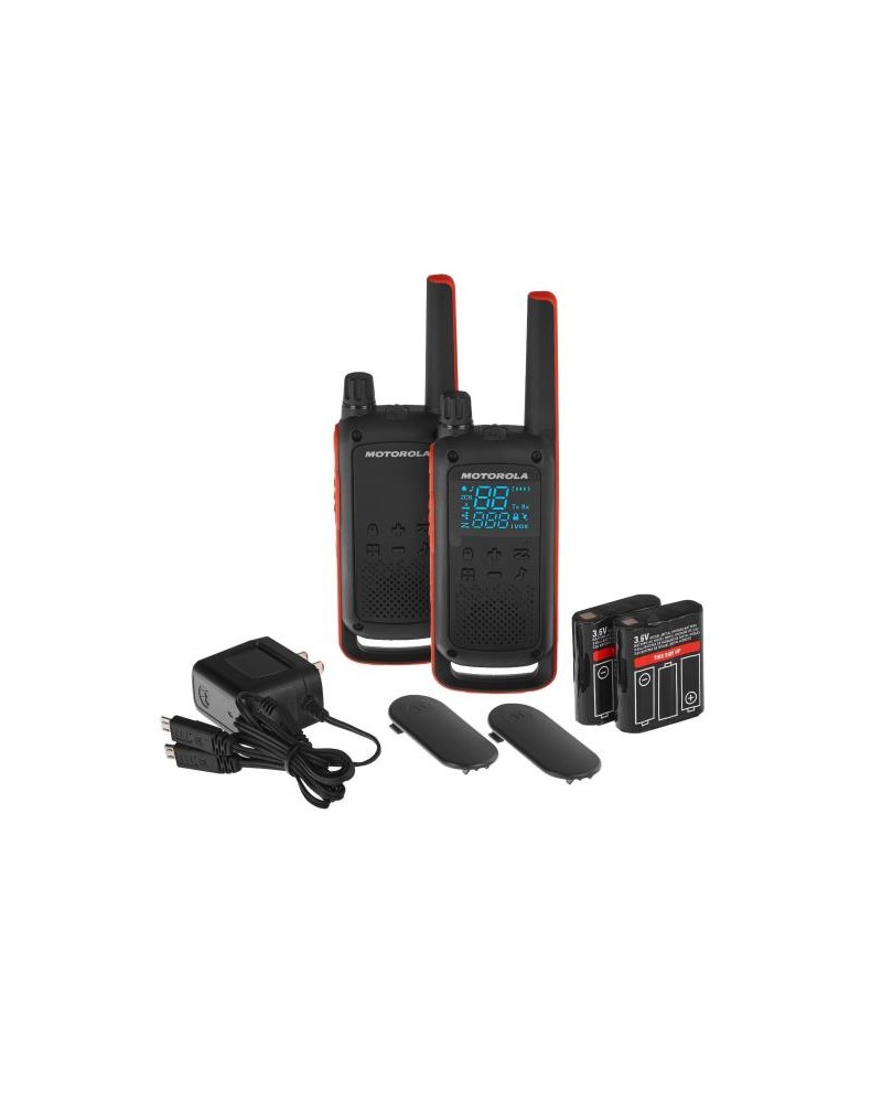 WALKIE TALKIE T82 2PK - IPX2, fino a 10 km