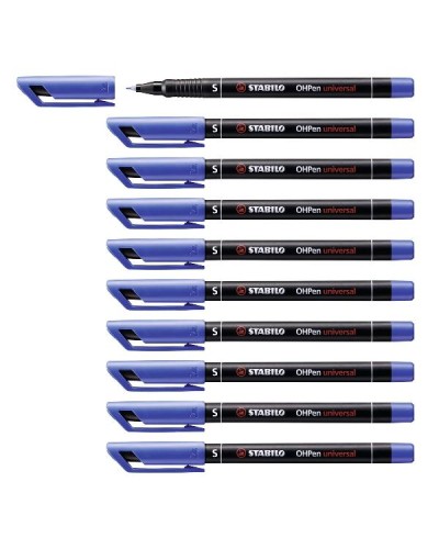 CF10STABILO OHPEN SUPERFINE BLU