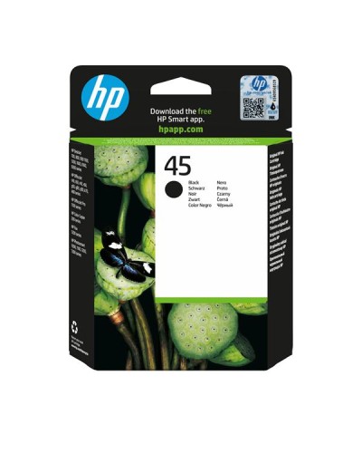 Cartuccia originale inchiostro nero HP 45 grande