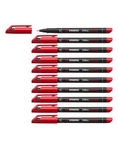 CF10STABILO OHPEN SPERFINE ROSSO