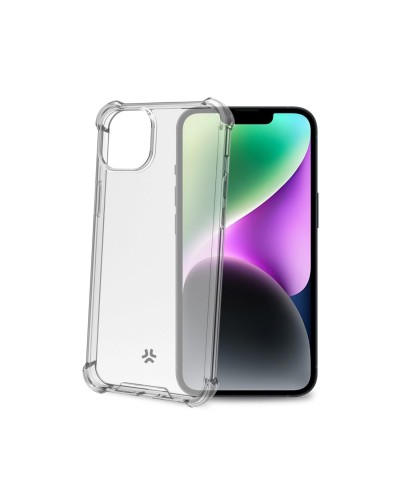 ARMOR - Cover rigida trasparenti con bordi corrazzati e angoli rinforzati compatibile con Apple iPhone 15