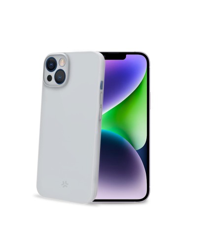 SPACE - Cover morbida super sottile in TPU colore bianco compatibile con Apple iPhone 15 Plus [IPHONE 15 CASES]