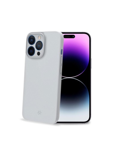 SPACE - Cover morbida super sottile in TPU colore bianco compatibile con Apple iPhone 15 Pro Max [IPHONE 15 CASES]