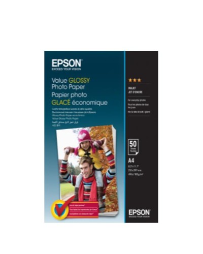 VALUE GLOSSY PHOTO PAPER A4 50
