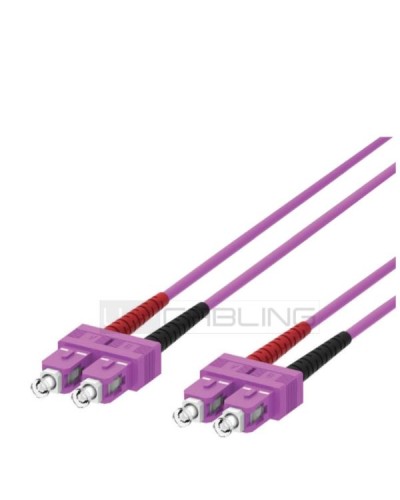 PATCH 2FO OM4 SCD/SCD VIOLA 10M
