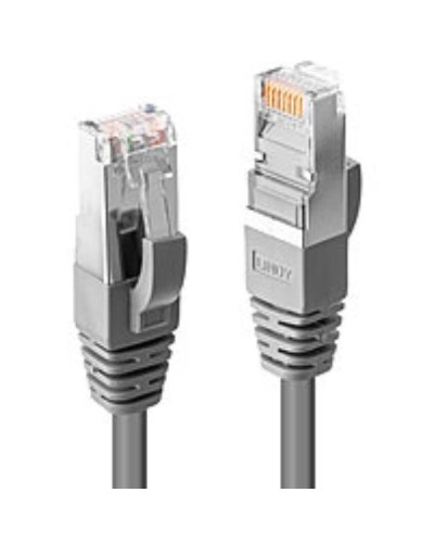 Cavo di Rete Cat.6 S/FTP LSZH Grigio, 0.5m