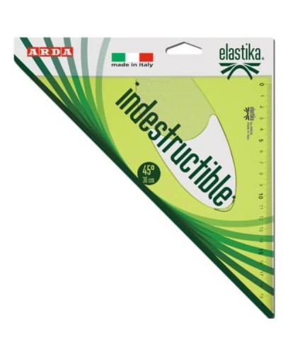 SQUADRA 45° DI 30 CM LINEA ELASTIKA