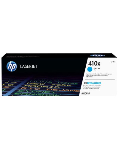 HP 410X HIGH YIELD CYAN LASER TONER