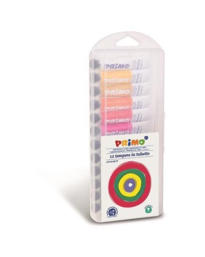 CONF12  TUBETTI  TEMPERA DA 12ML