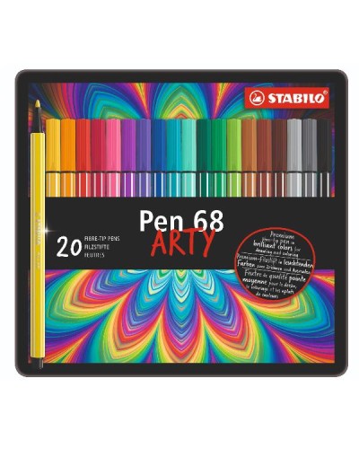 AST20 STABILO PEN 68 COL ASSORT