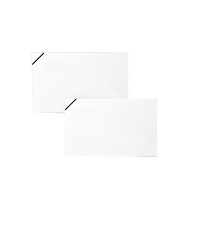 Scatola 100 biglietti + 100 buste – Lutto – bianco – 90 x 140 mm – 240gr – Rex Sadoch