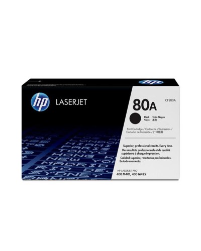 HP 80A BLACK LASERJET TONER 2700PG