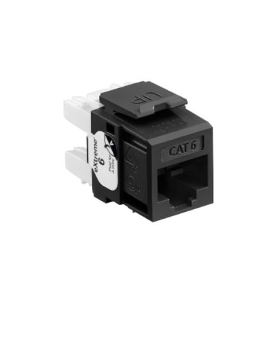 PRESA EXTREME RJ45U CAT.6 NERO