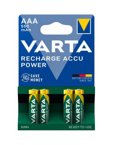 CF4 RICARICABILI AAA 550MAH