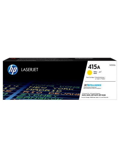 HP 415A YELLOW LASERJET TONER CARTR