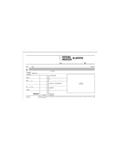 CF5 RICEV-FATT 50/50 AFFITTO RIC