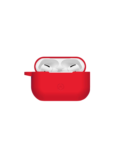 AIRCASE - Custodia in silicone morbido compatibile con Airpods Pro