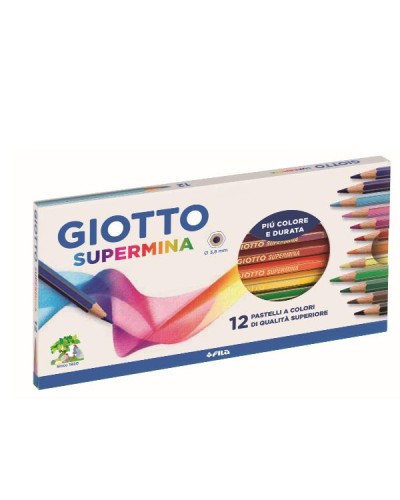CF12PASTELLI GIOTTO SUPERMINA