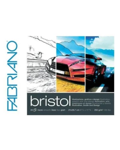 CF5BLOCCO BRISTOL A4 250GR 20 FG
