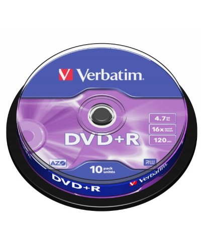 SPINDLE 10 DVD+R 4 7GB 16X CF.10  S