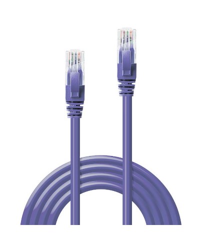 CAVO DI RETE CAT.6  U/UTP VIOLA  2M
